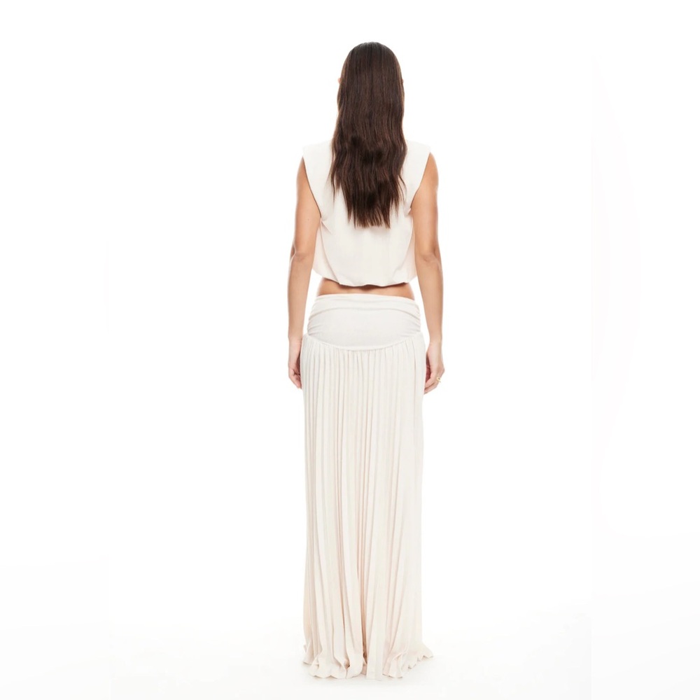 Lioness FIELD OF DREAMS MAXI SKIRT | IVORY B00 - Picture 4 of 7